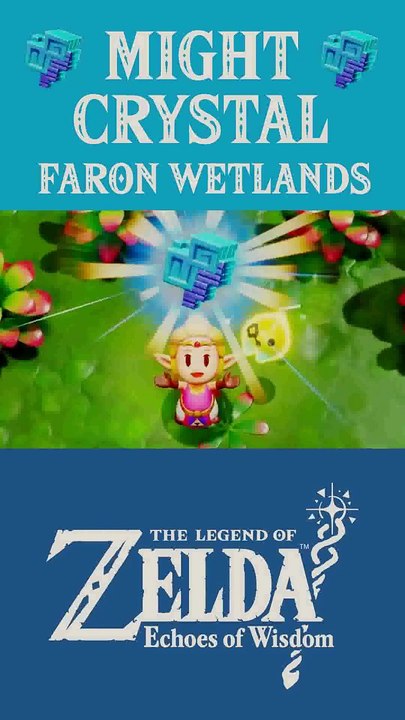 The Legend of Zelda: Echoes of Wisdom | Might Crystal | Faron Wetlands