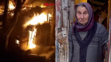 Ankara'da gecekondu yangınında hayvansever kadın öldü