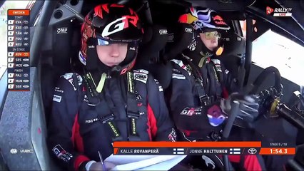 WRC 2025. Round 2. Sweden Day 3 SS9