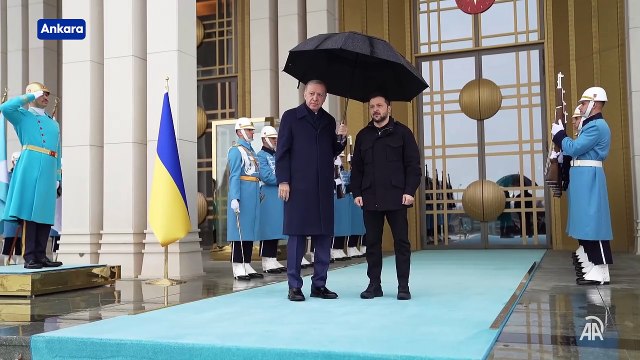 Cumhurbaşkanı Erdoğan, Ukrayna Devlet Başkanı Zelenskiy ile görüştü