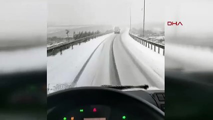 İstanbul- İstanbul'da kar yağışı başladı- 1