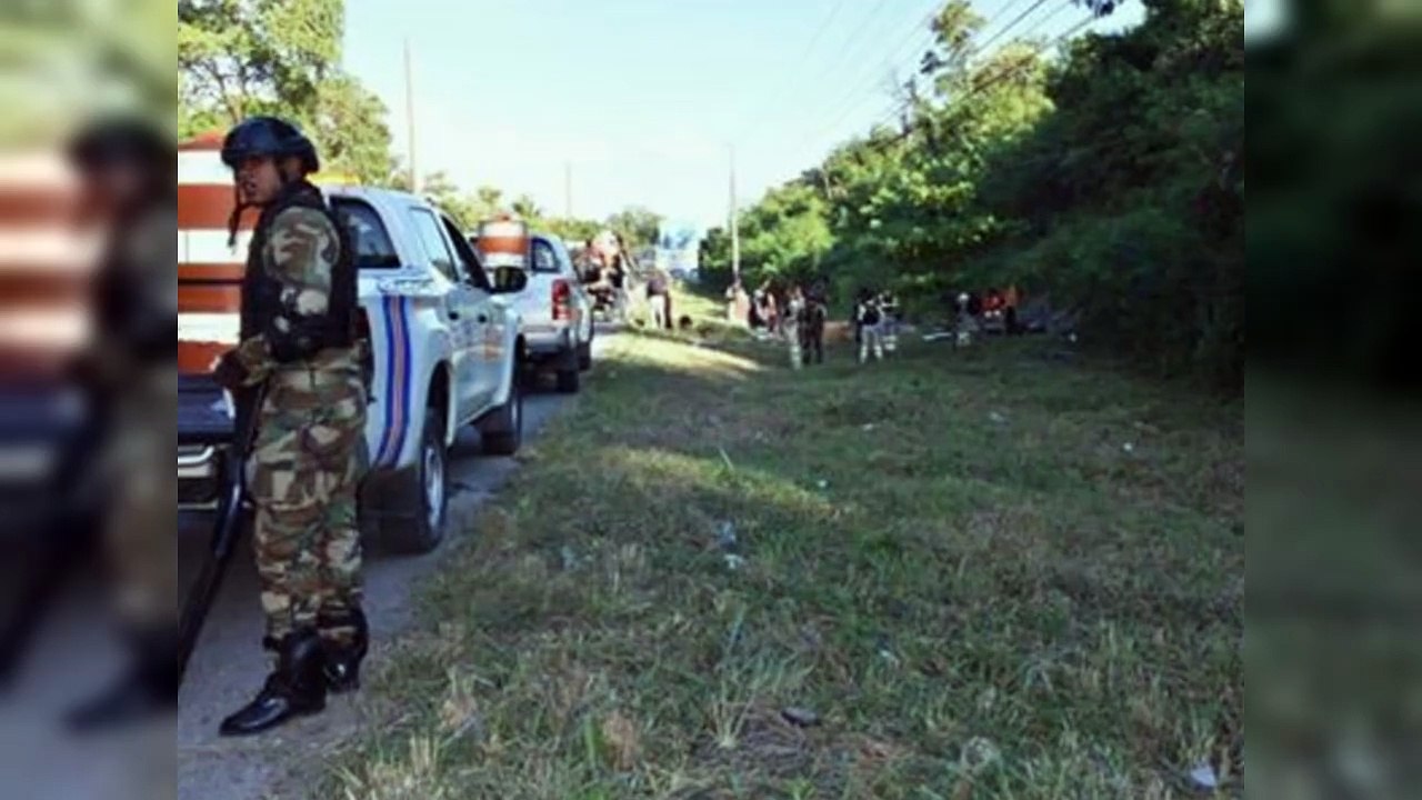 MOPC desmantela casetas de comerciantes en la autopista Duarte