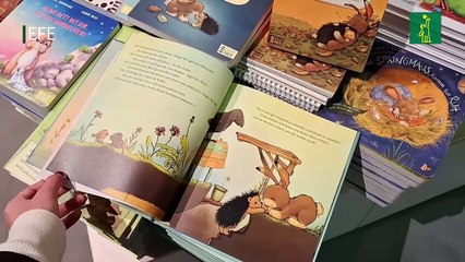 La Feria de Fráncfort arranca entre debates sobre Oriente Medio y la guerra de Ucrania.mp4