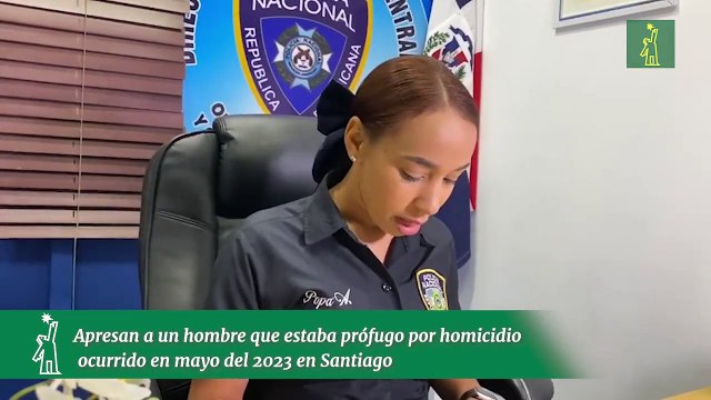 Apresan a un hombre que estaba prófugo por homicidio ocurrido en mayo del 2023 en Santiago