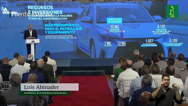 La meta del Gobierno es añadir 20,000 nuevos policías para el 2028.mp4