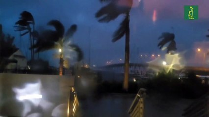 Huracán Milton bajó a categoría 2 tras llegar a Florida y causó inundaciones repentinas