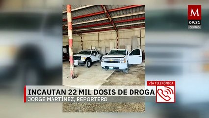 La Marina asegura más de 22 mil dosis de cocaína en Altamira, Tamaulipas