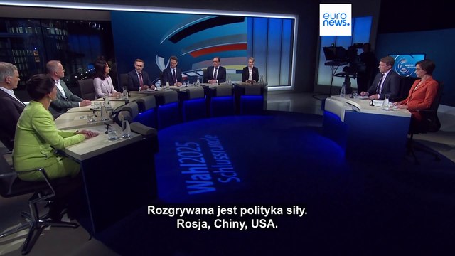 Wojna w Ukrainie głównym temat ostatniej przedwyborczej debaty w Niemczech