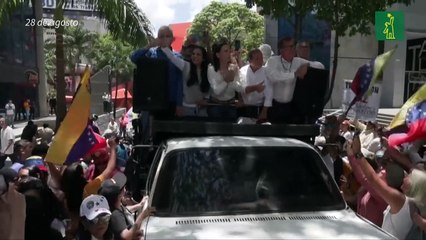 La opositora venezolana Machado, premio Václav Havel de DDHH del Consejo de Europa