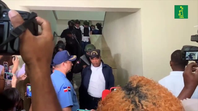 Trasladan a Hugo Beras a sala de audiencia por operación Camaleón