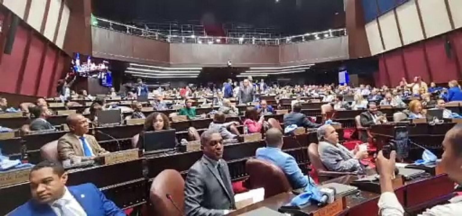 PLD y Fuerza del Pueblo abandonan sesión  por sentirse atropellados con reforma constitucional