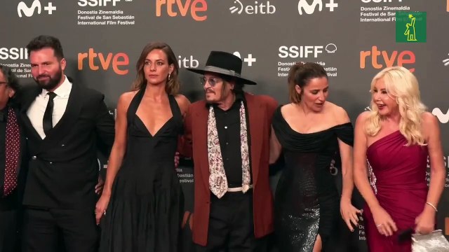 Johnny Depp presenta 'Modi', su segundo filme como director en San Sebastián