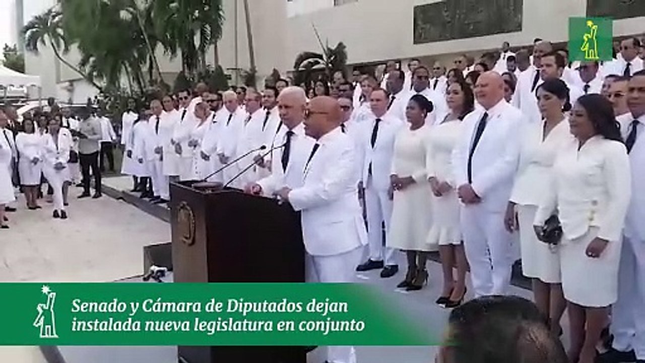 Senado y Cámara de Diputados dejan instalada nueva legislatura en conjunto