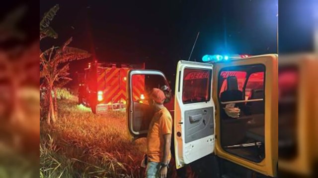 Defensa Civil y Bomberos sofocan incendio forestal en La Canela