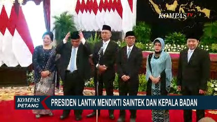 Keterangan Brian Yuliarto Usai Dilantik Prabowo Jadi Mendikti Saintek Gantikan Satryo Brodjonegoro
