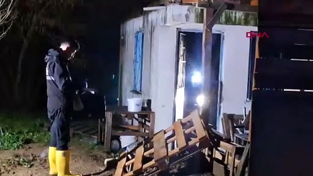 Sobayı benzinle yakmak isterken yangın çıktı: 1 ölü,1 yaralı