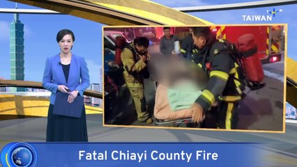 3 Rescued, 1 Dead From Chiayi Temple Fire