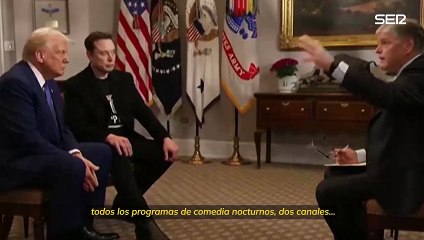 La entrevista conjunta  de Trump y Musk