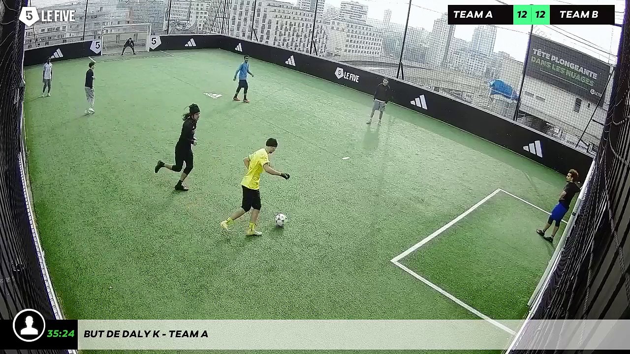 But de Daly K - Team A
