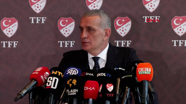TFF Başkanı İbrahim Hacıosmanoğlu: Derbinin hakemi dünya çapında yabancı bir hakem olacak