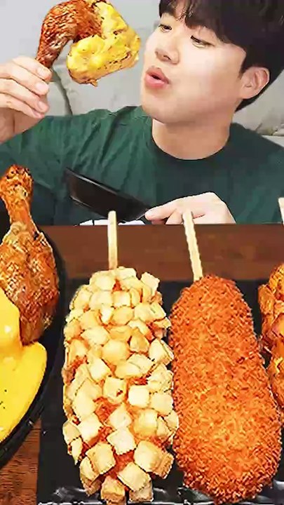 Follow for more ASMR videos🌮🍟 Credits: @gongsam_table #mukbang #asmr #fastfood #asmreating