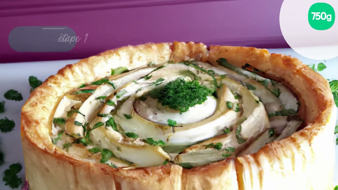 Tourte au camembert