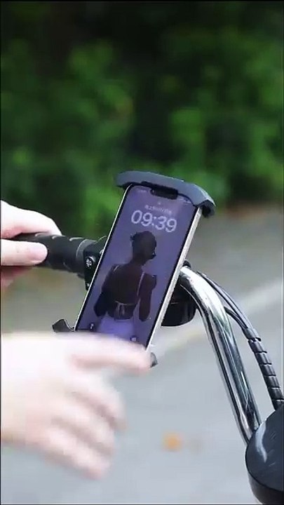 Bike Phone Holder_ Motorcycle Phone Mount - Motorcycle Handlebar Cell Phone Clamp_ Scooter Phone Clip for iPhone 13 14 Plus_Pro Max_ S9_ S10 and More 4.7_ to 6.8_ Smartphone.😍⚡️___bikephone(