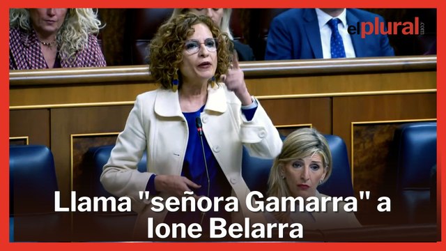El lapsus de María Jesús Montero con Ione Belarra