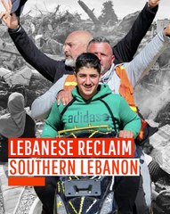 Lebanese Reclaim Southern Lebanon