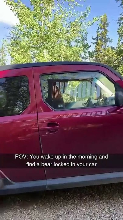 Bro is bearly awake