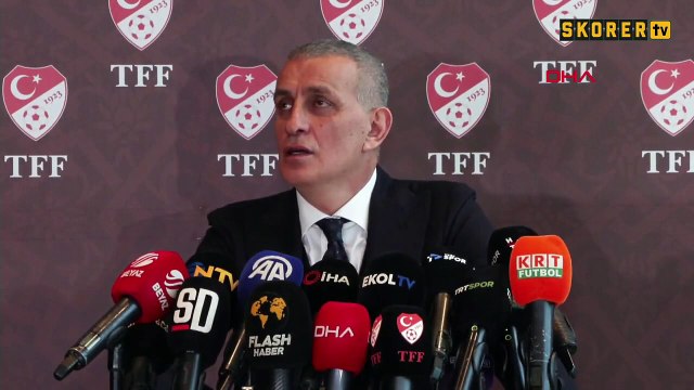 TFF Başkanı Hacıosmanoğlu, Galatasaray-Fenerbahçe derbisi öncesi yabancı hakem kararını açıkladı