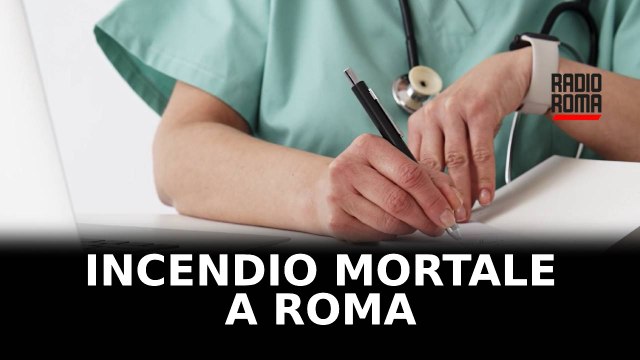 Anziana muore in un incendio a Roma