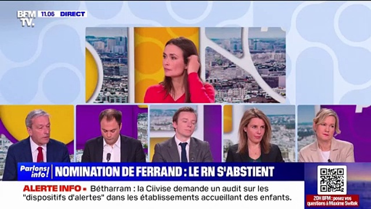 Richard Ferrand président du Conseil constitutionnel? "Il est capé pour assumer le poste avec brio", assure Philippe Vigier (député "Les Démocrates")