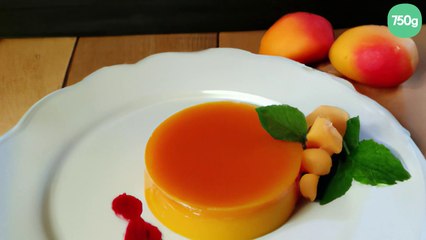 Mousse à l'abricot et son coulis
