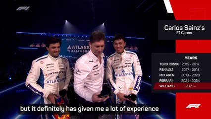 Sainz enjoying life in Williams blue