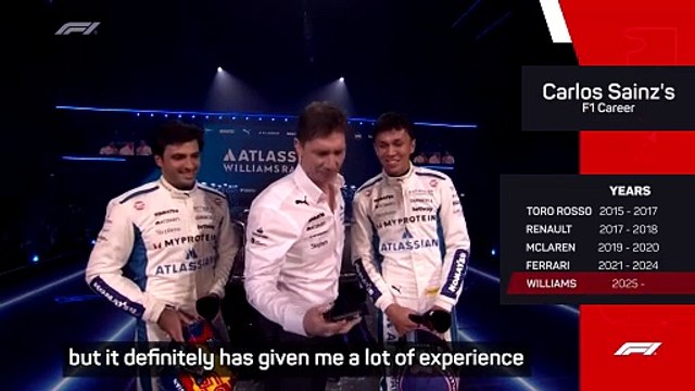 Sainz enjoying life in Williams blue