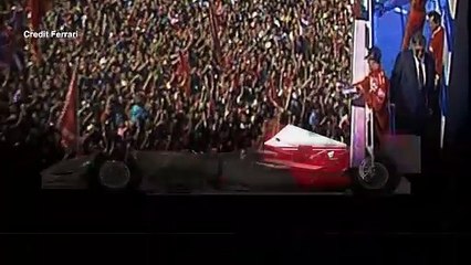 Presentata a Londra la nuova Ferrari... tonalità più bordeaux