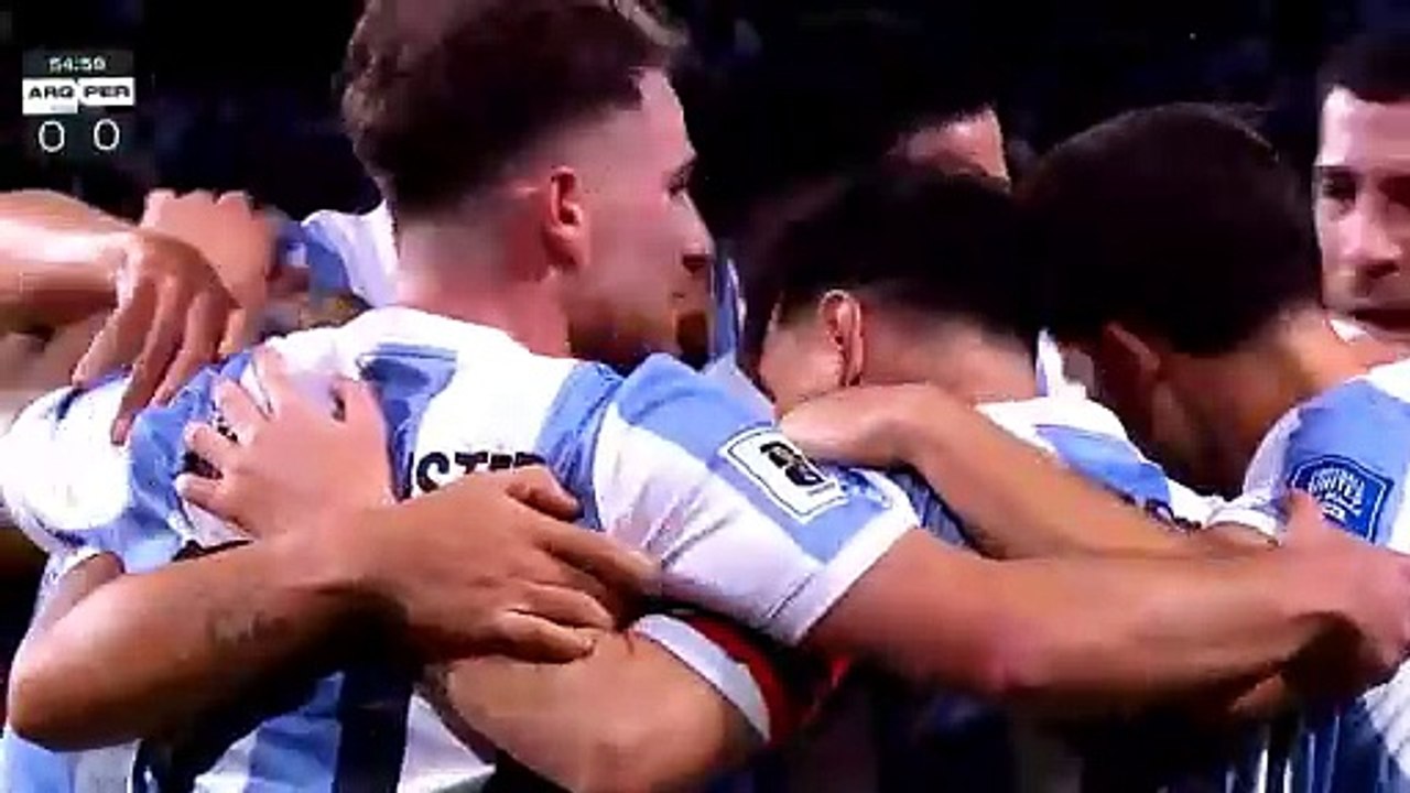Argentina vs Peru 1-0   Highlights   World Cup Qualifiers 2026~3 (1)