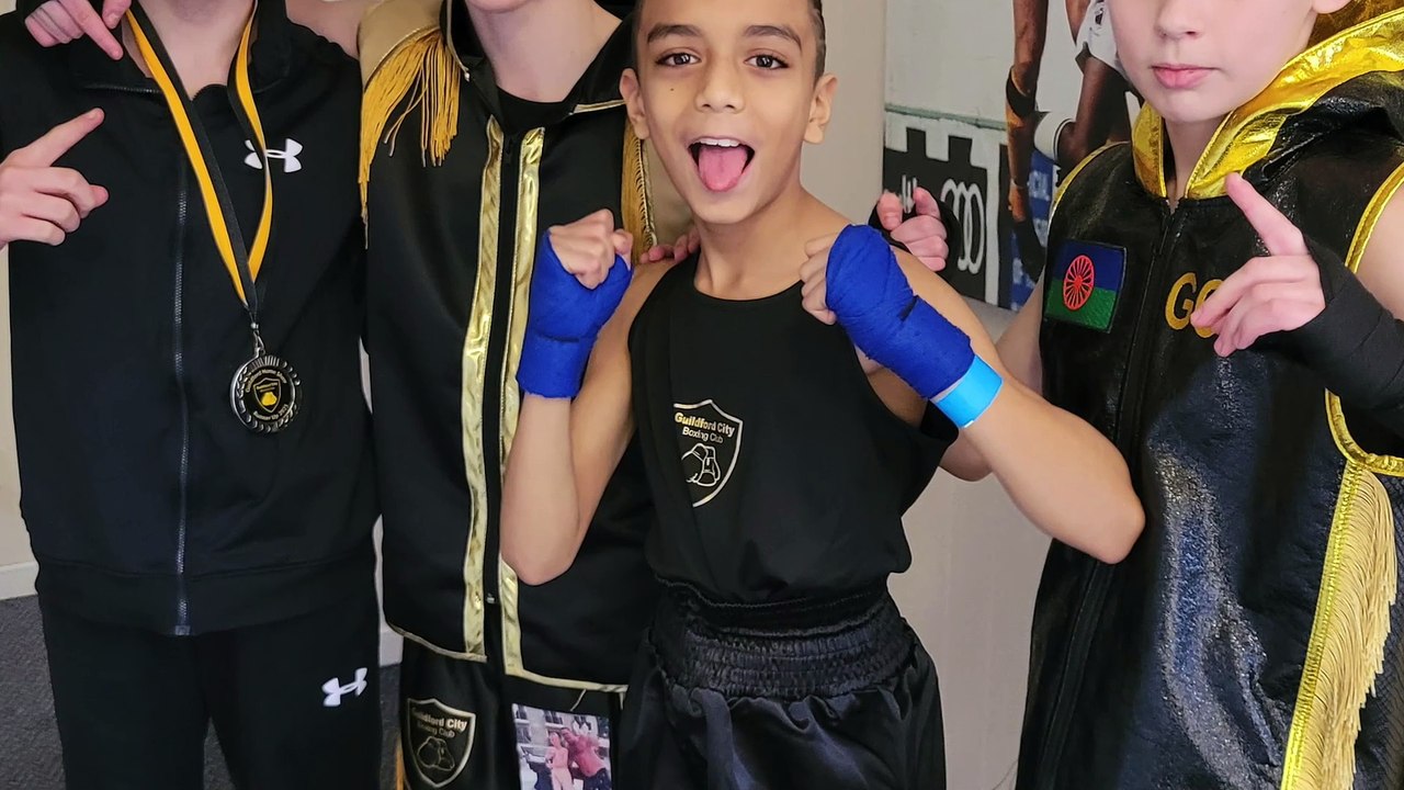 Gallery: Woking boxer Ayub Mumin