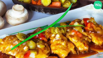 escalopes de poulet orientale