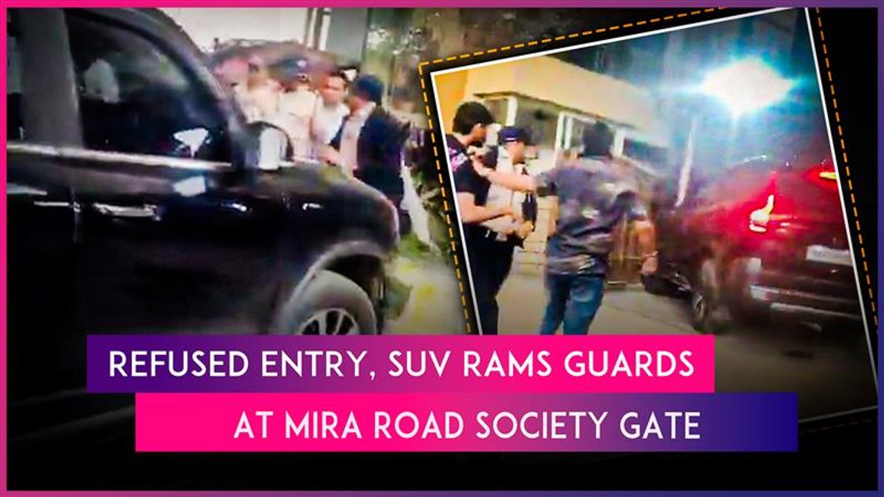 Mira Road: Denied Entry In Society, Drunk Man Rams SUV Into Security Guards, Threatens With Pistol
