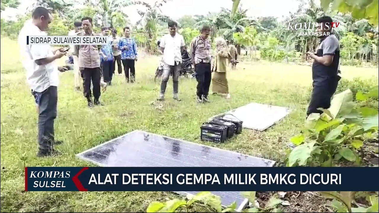 Alat Deteksi Gempa Milik BMKG Dicuri
