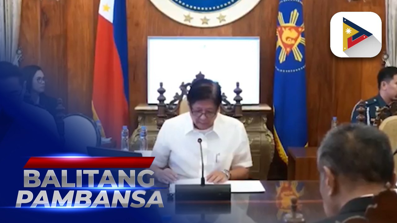 PBBM, nakipagpulong sa implementing agencies ng Anti-Agricultural Economic Sabotage Act