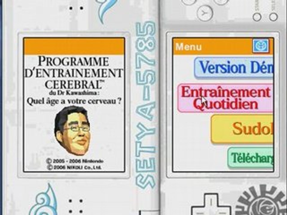 Dr Kawashima en horizontale grace à Noz (aussi MYZoom)