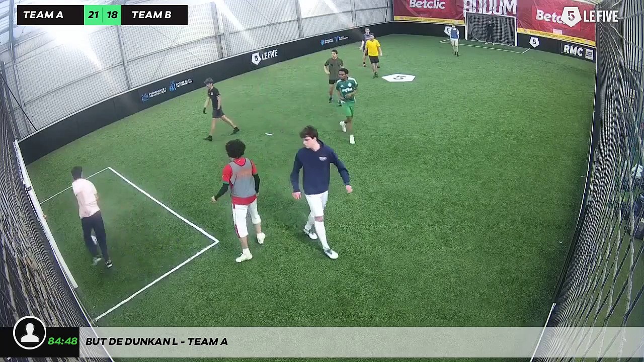 But de Dunkan L - Team A