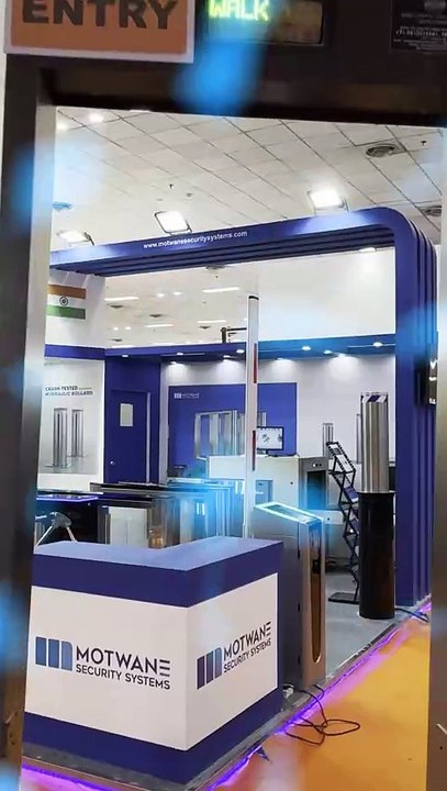 Motwane Security Systems Product Range Display