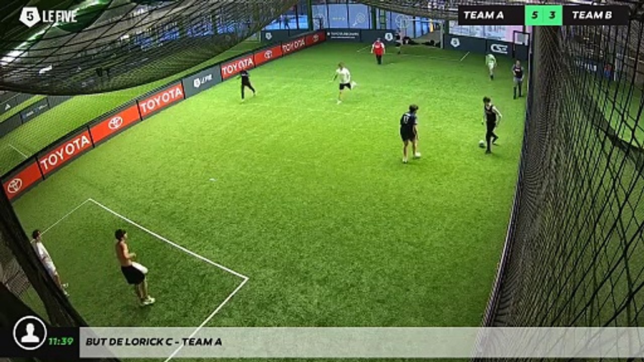 But de Lorick C - Team A