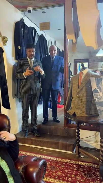 Savile Row of the North: Famous tailor Raymond Lister dies aged 86 and has room named after him inside IK Collections: