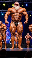 Just two giants casually owning the gym floor 💪🔥 Who’s winning this flex-off? #Bodybuilding #GymMotivation #FlexFriday #BeastMode