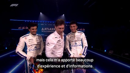 Williams - Sainz se sent “à la maison” avec sa nouvelle écurie